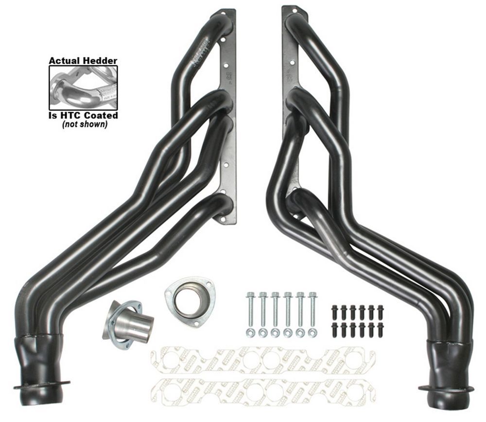 Hedman SBC Headers - Coated 88-95 Truck HED69446