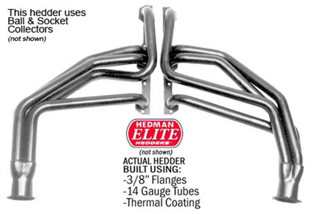 Hedman 67-87 SBC Truck Elite Headers HED69890