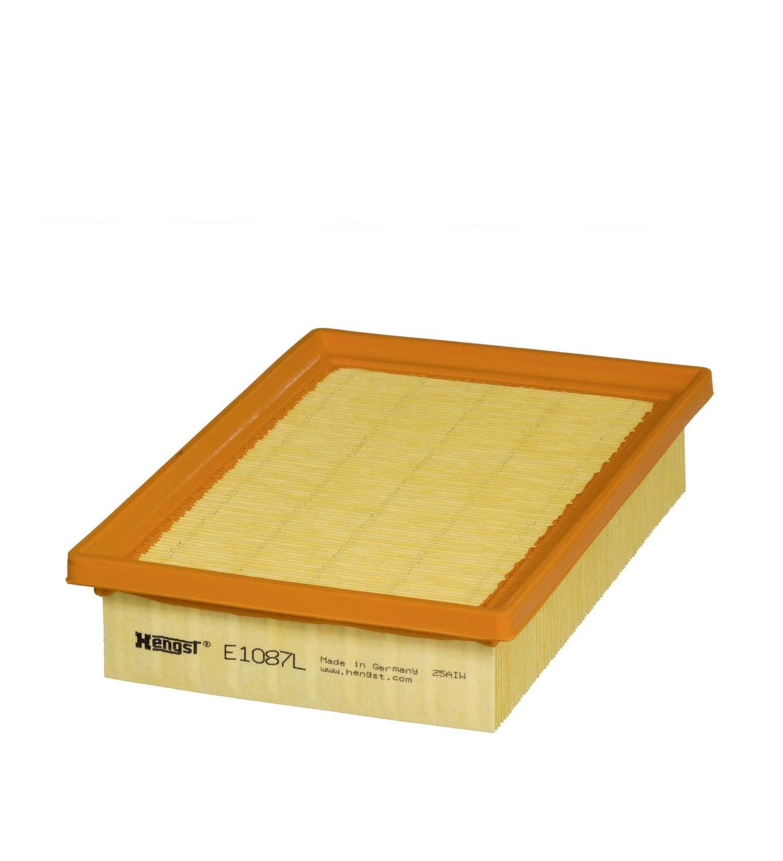 Hengst Air Filter  top view frsport E1087L