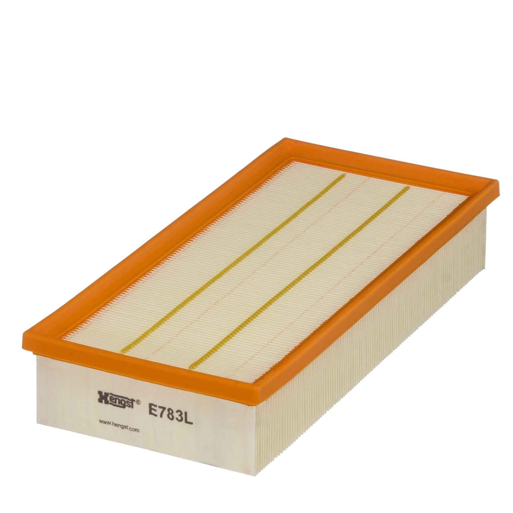 Hengst Air Filter  top view frsport E783L