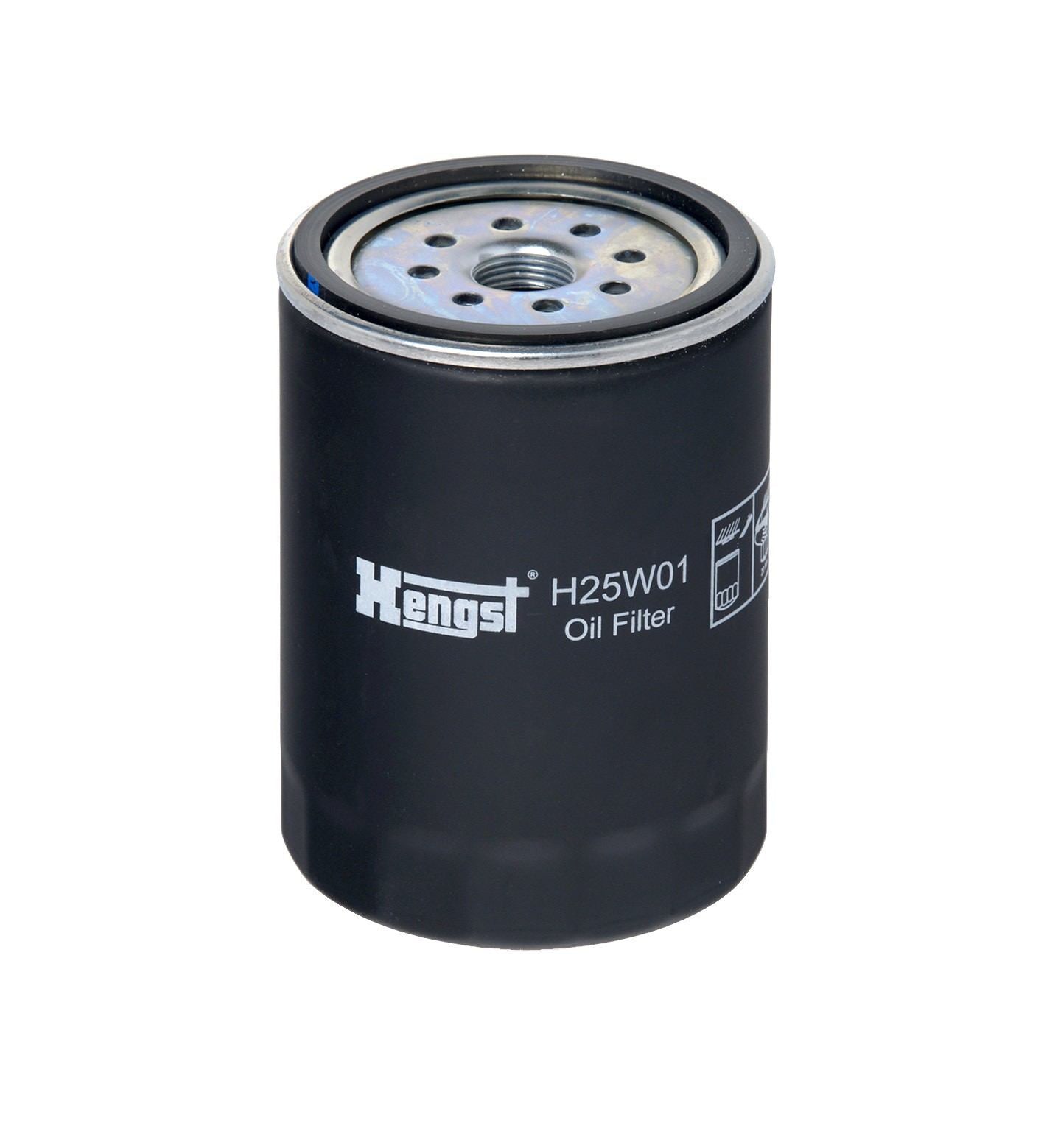 Hengst Engine Oil Filter  top view frsport H25W01