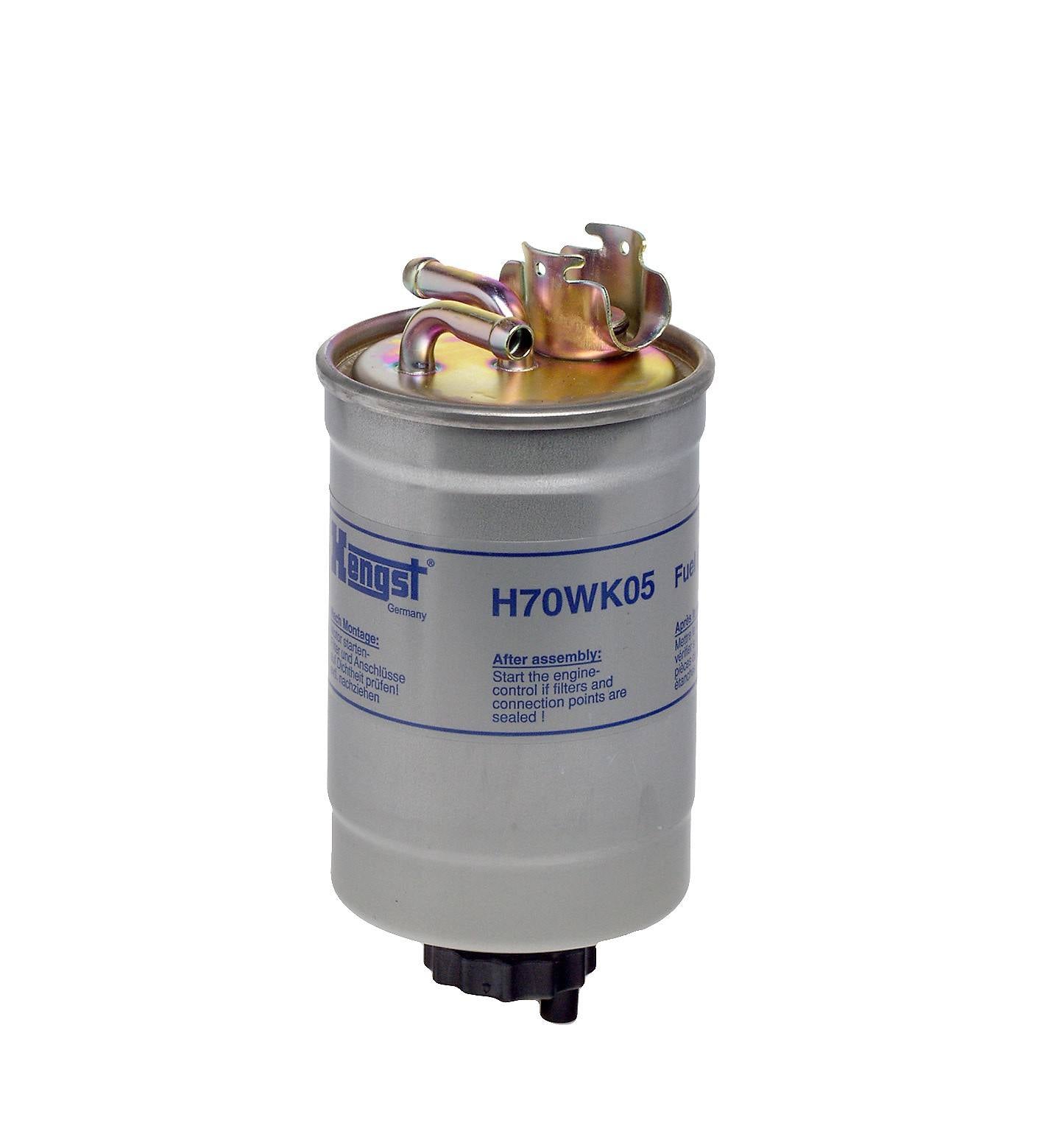 Hengst Fuel Filter  top view frsport H70WK05