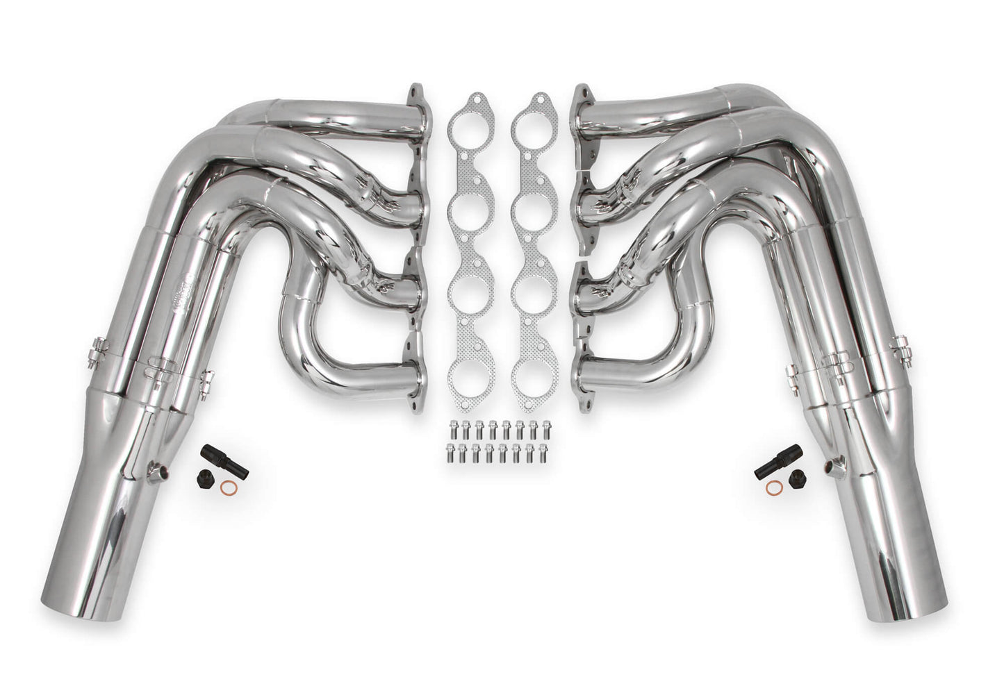 Hooker BBC Dragster Headers 3- Step - Chrome HKR2501-6HKR