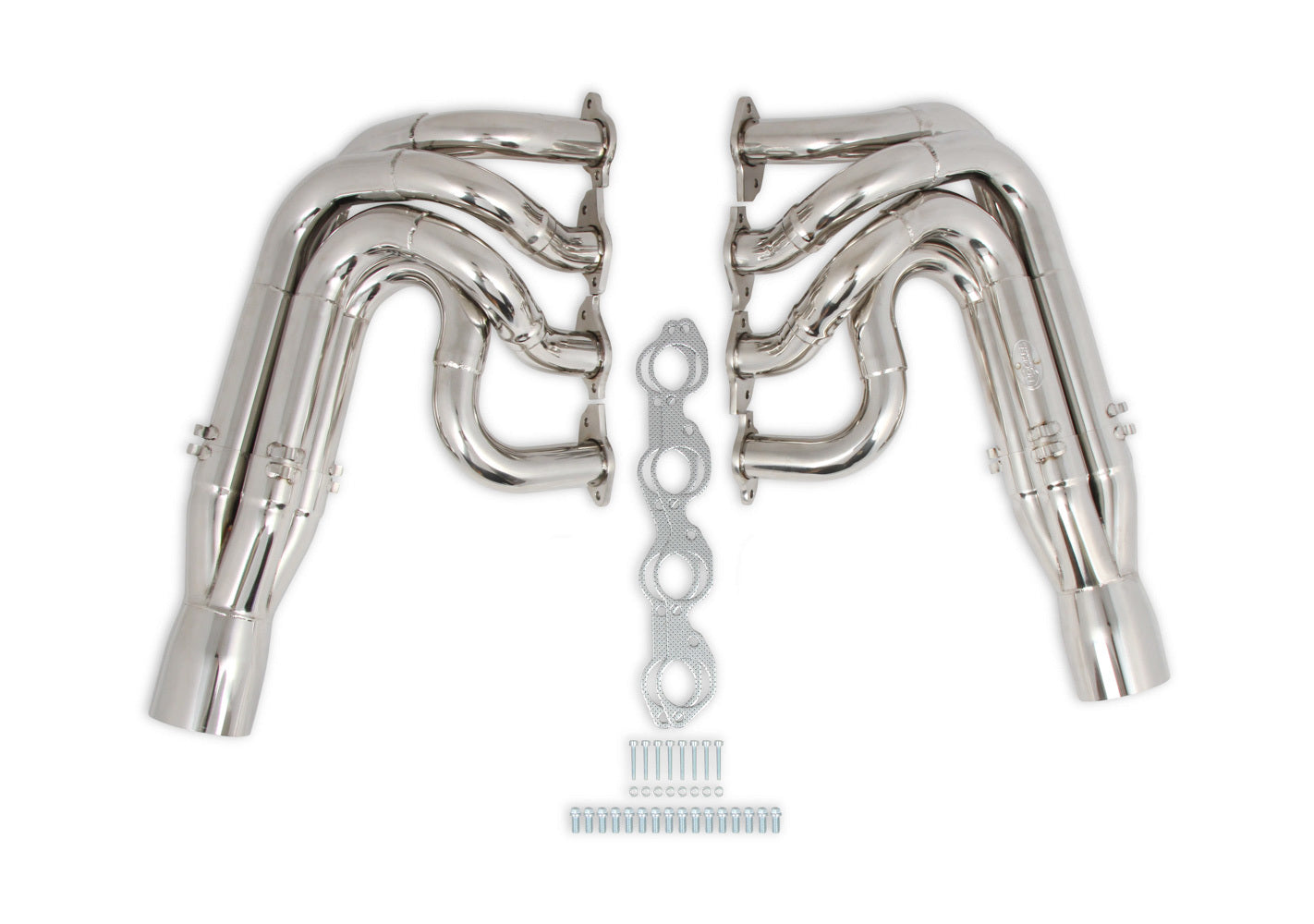 Hooker BBC Dragster Headers Downswept 3-Step Pol S/S HKR2502-2HKR