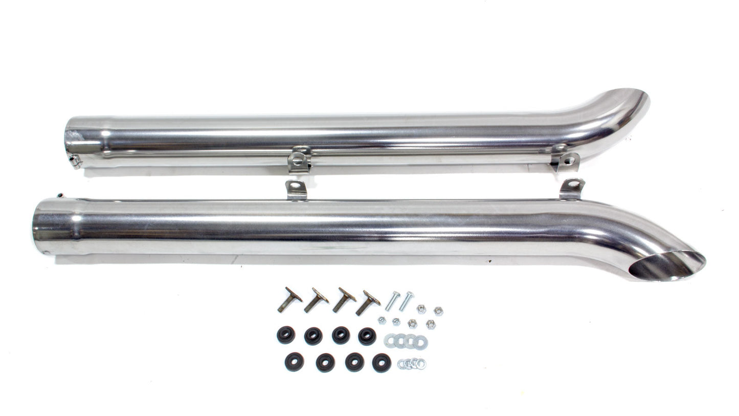 Hooker Coated Side Tubes (Pair) HKR50735-1