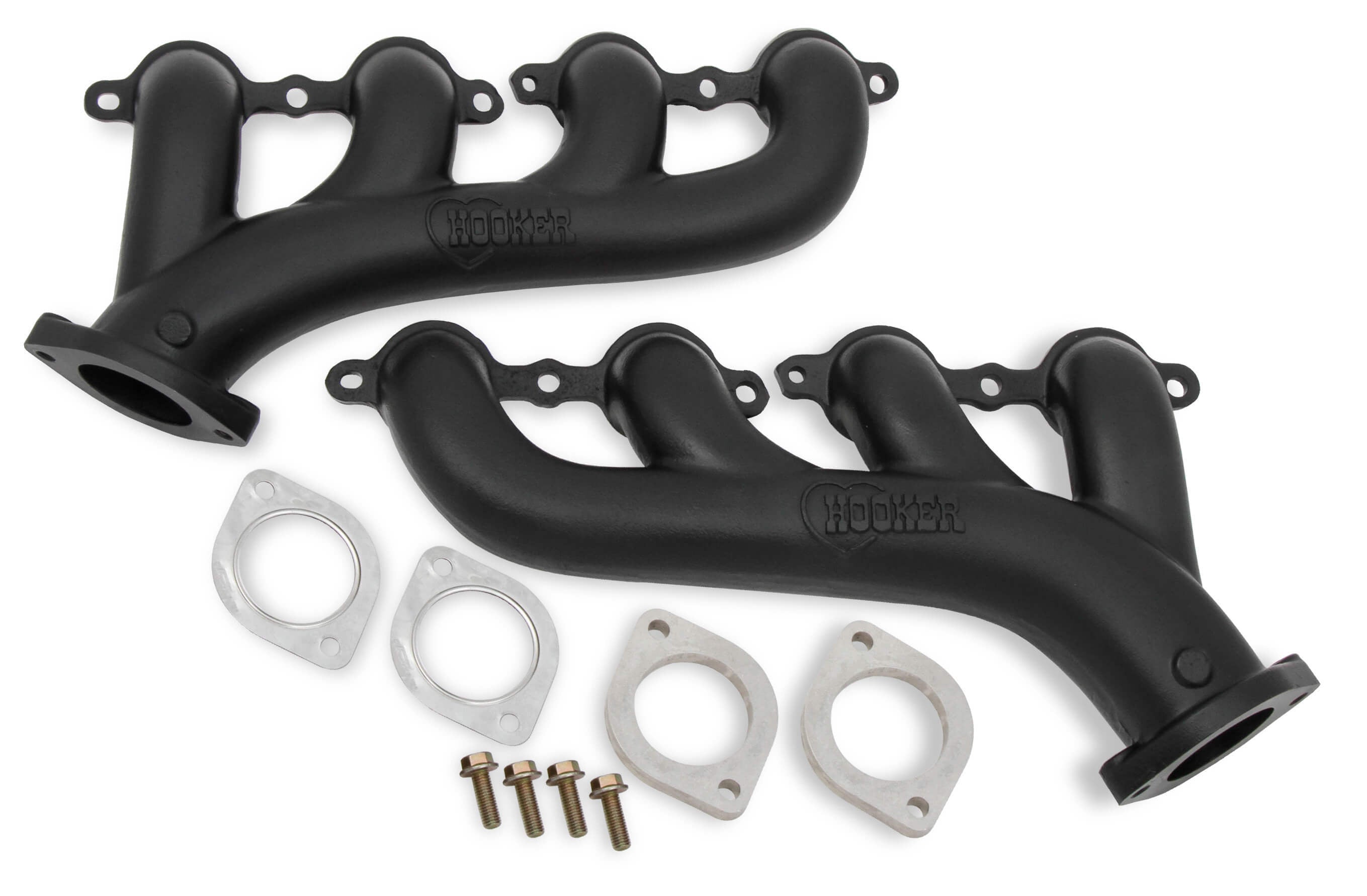 Hooker GM LS Cast Iron Exhaust Manifolds w/2.5in Outlet HKR8502-3