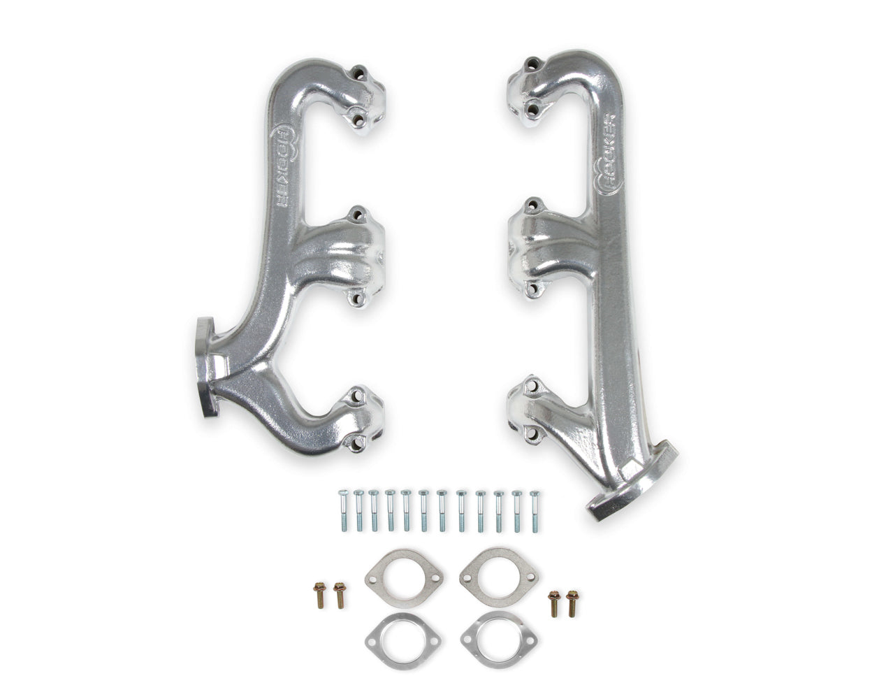 Hooker Exhaust Manifold Set Cast Iron - SBC 2.5 Dia HKR8525-1HKR