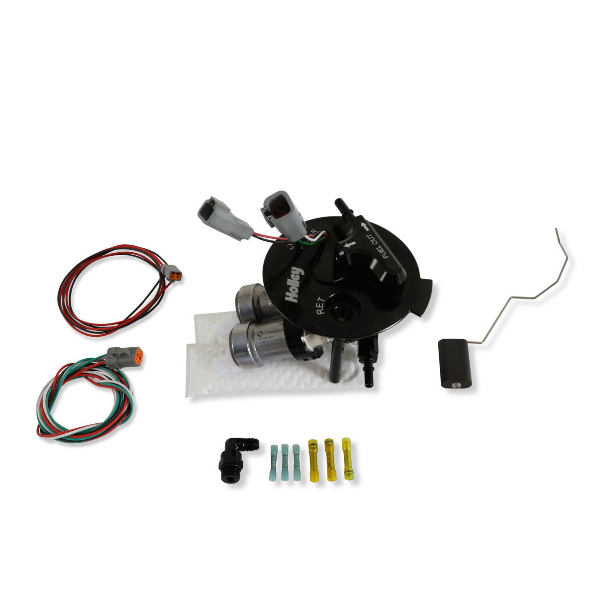 Holley Dual 450LPH Fuel Pump Module 10-15 Camaro HLY12-351