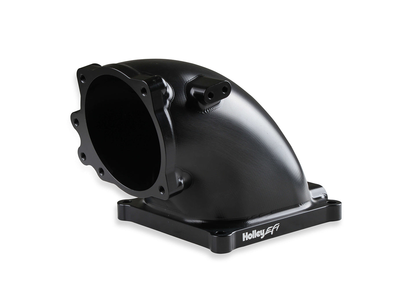 Holley Billet Elbow Kit Ford 5.0L to 4500 - Black HLY300-254BK