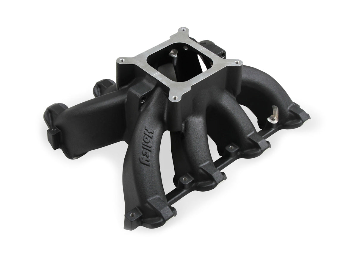 Holley GM LS Intake Manifold Single Plane 4150 Carb HLY300-256BK