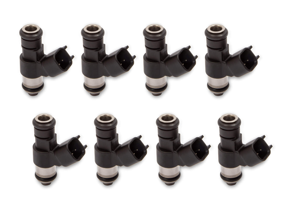 Holley 42 PPH Fuel Injectors 8pk High Impedance HLY522-428XFM