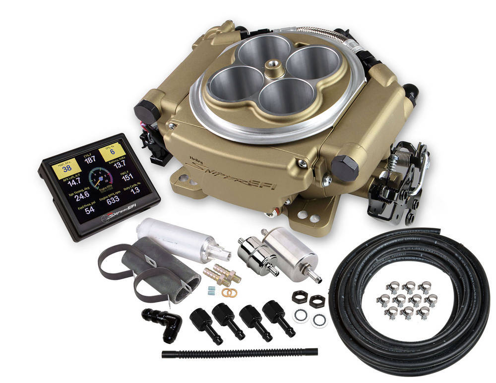 Holley Sniper EFI Master Kit - Classic Finish HLY550-516K