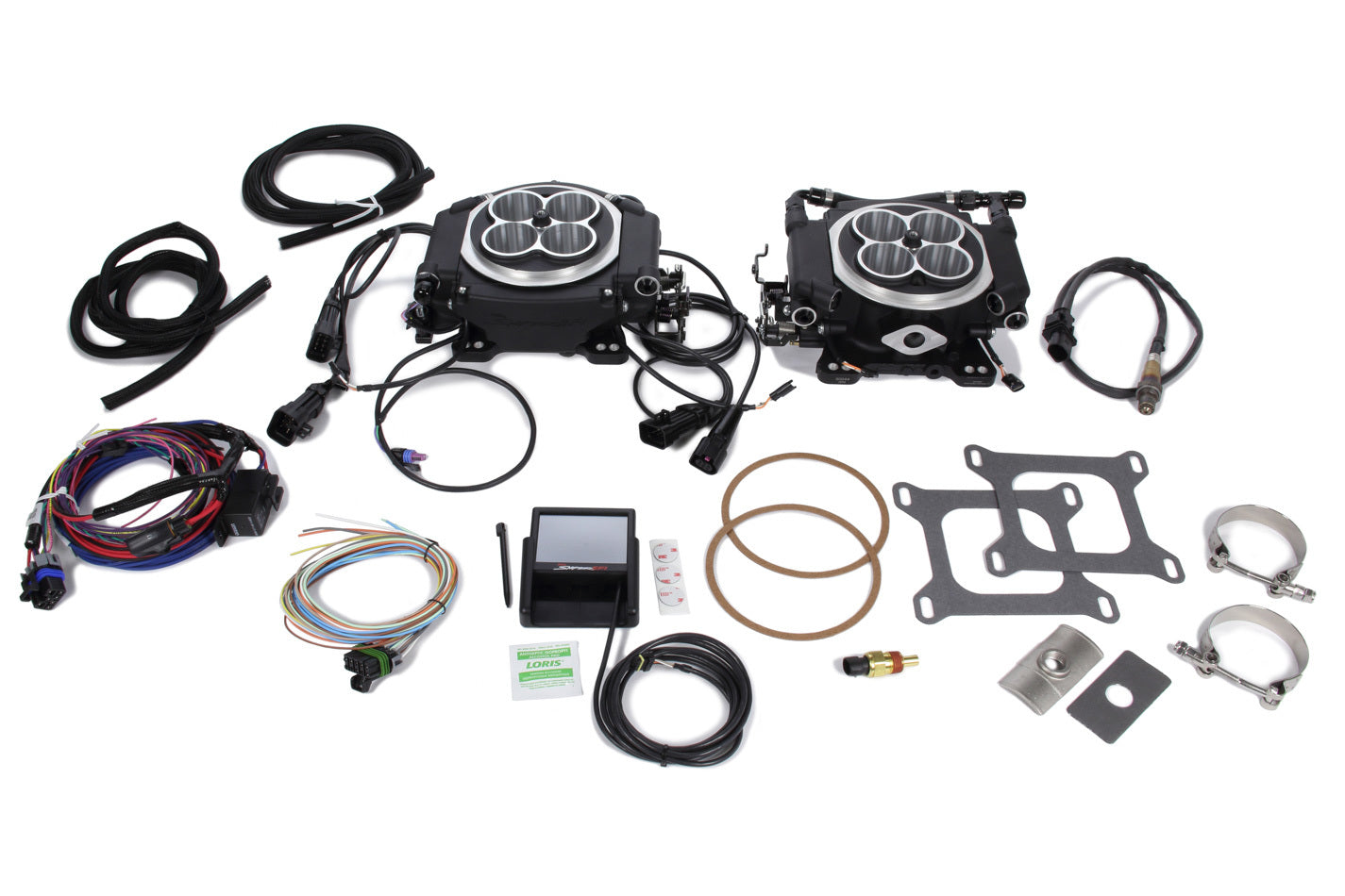 Holley Sniper 4150 2x4 EFI Kit - Black HLY550-528