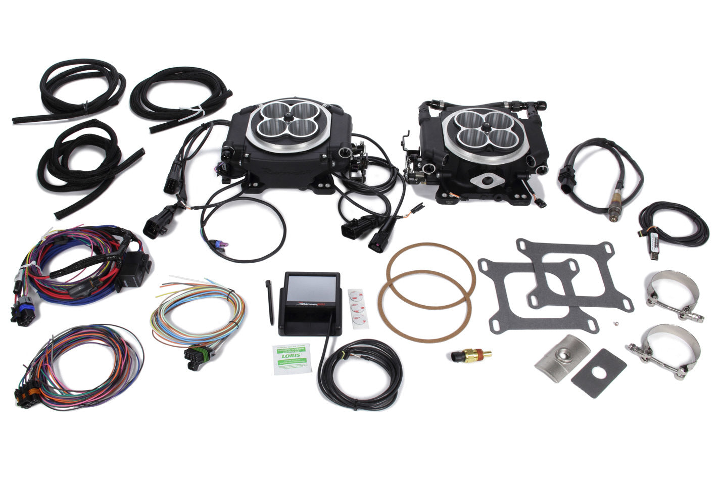 Holley Super Sniper 4150 2x4 EFI Kit - Black HLY550-532