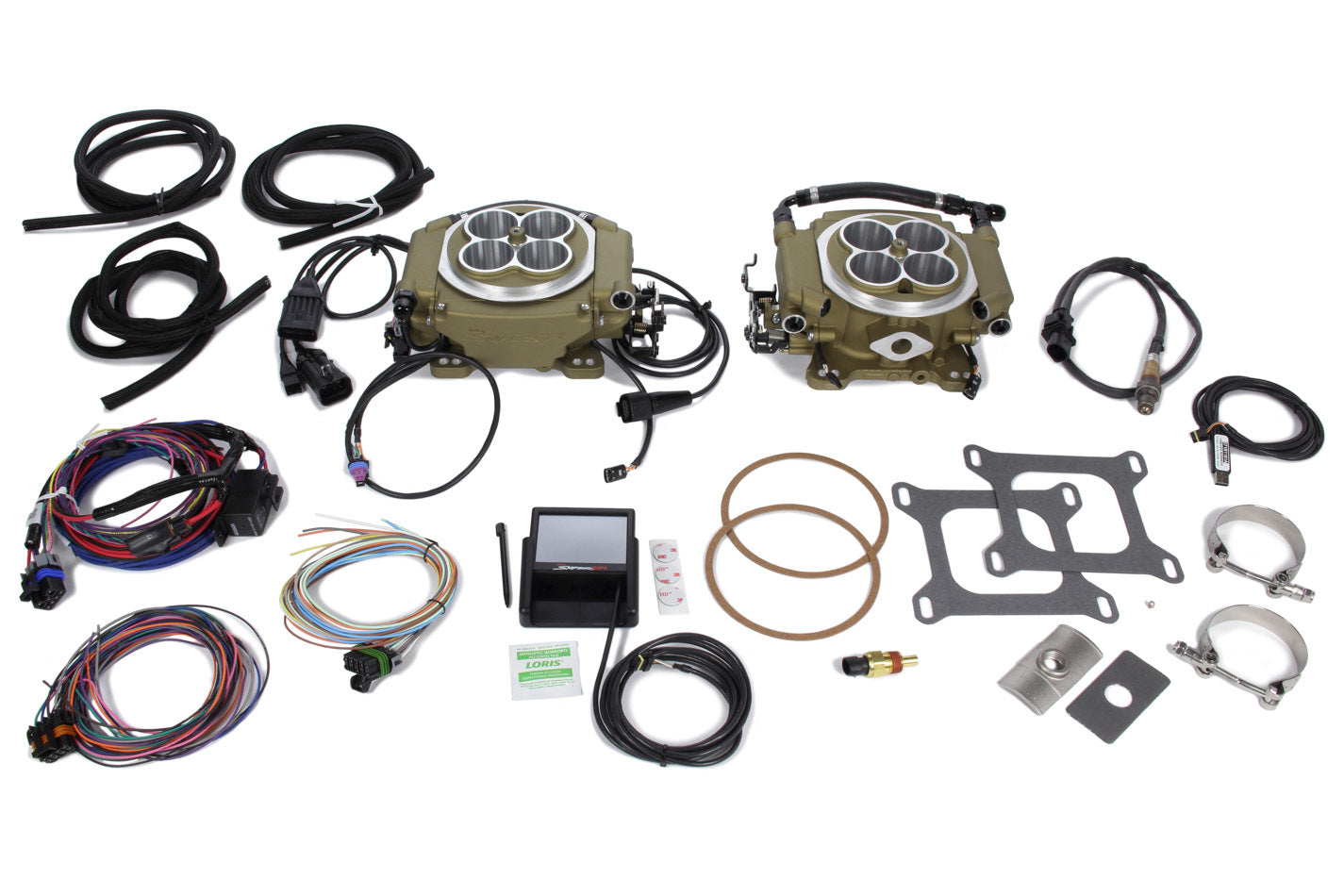 Holley Super Sniper 4150 2x4 EFI Kit - Gold HLY550-533