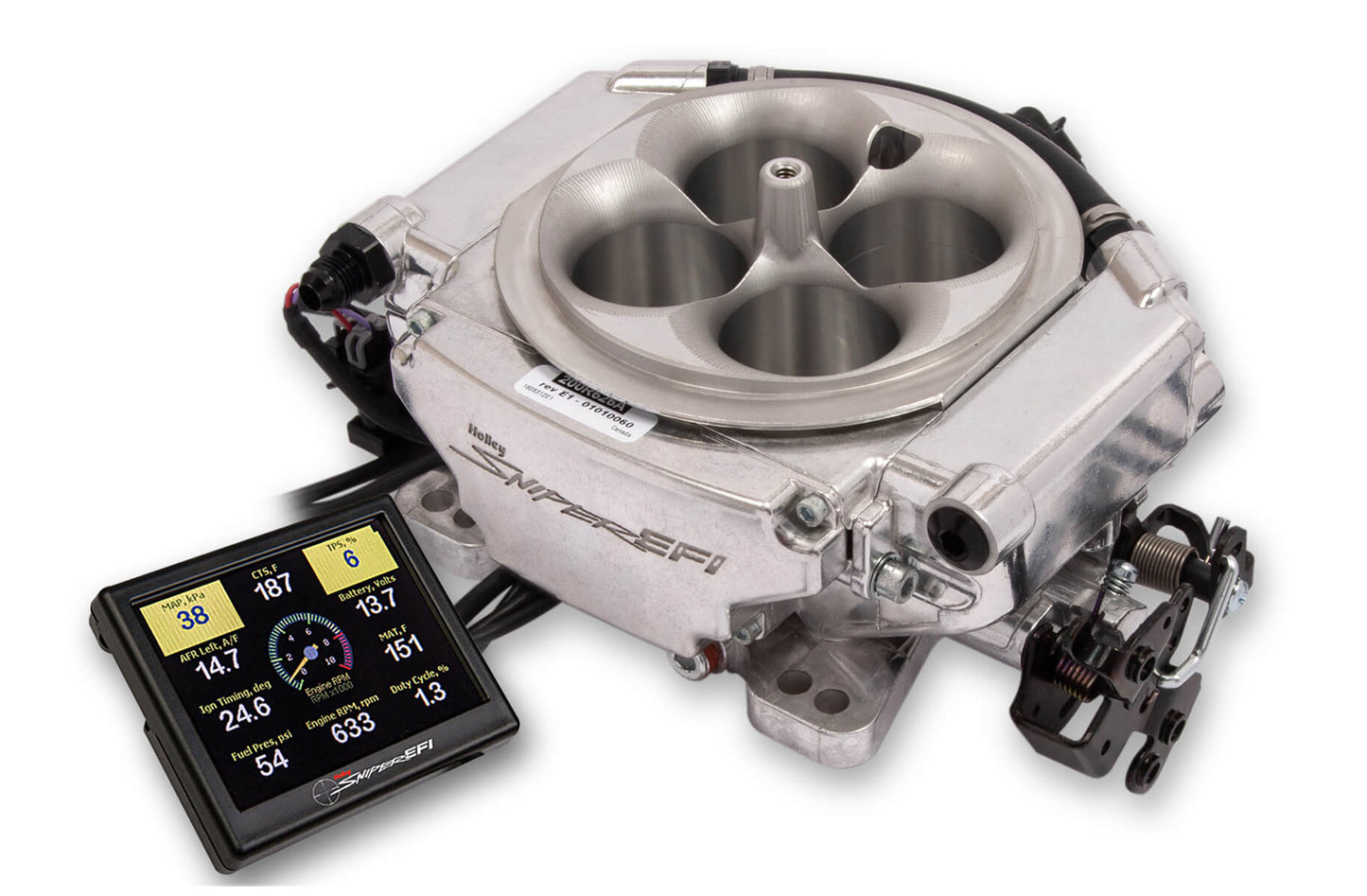 Holley Sniper EFI Xflow System 900 CFM Shiny Finish HLY550-540