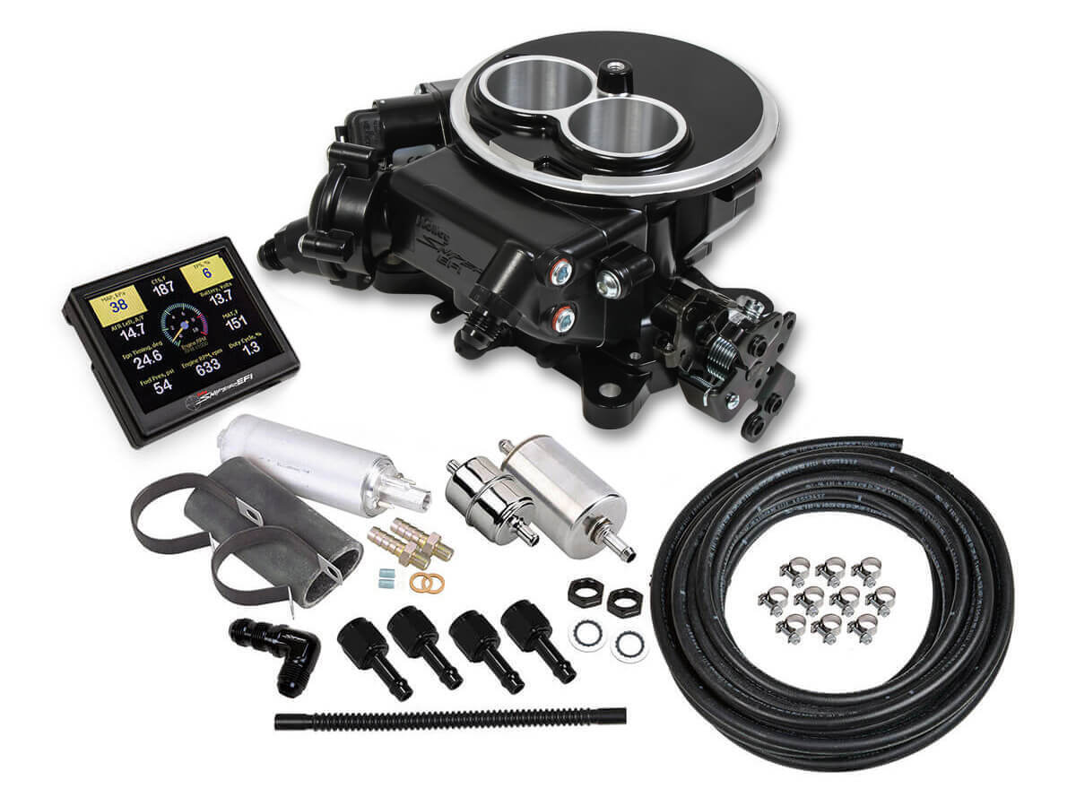 Holley Sniper 2300 EFI Master Kit Black Finish HLY550-850K