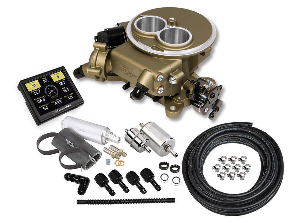 Holley Sniper 2300 EFI Master Kit Gold Finish HLY550-851K