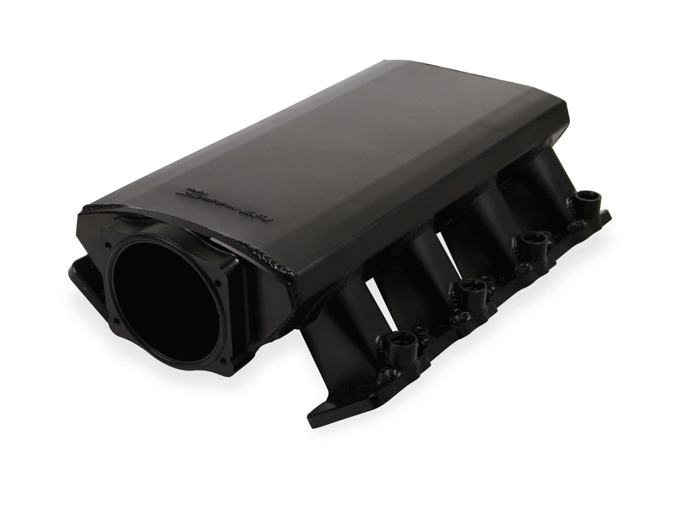 Holley Sniper EFI Fab Intake Manifold Kit GM LS Black HLY820112-1