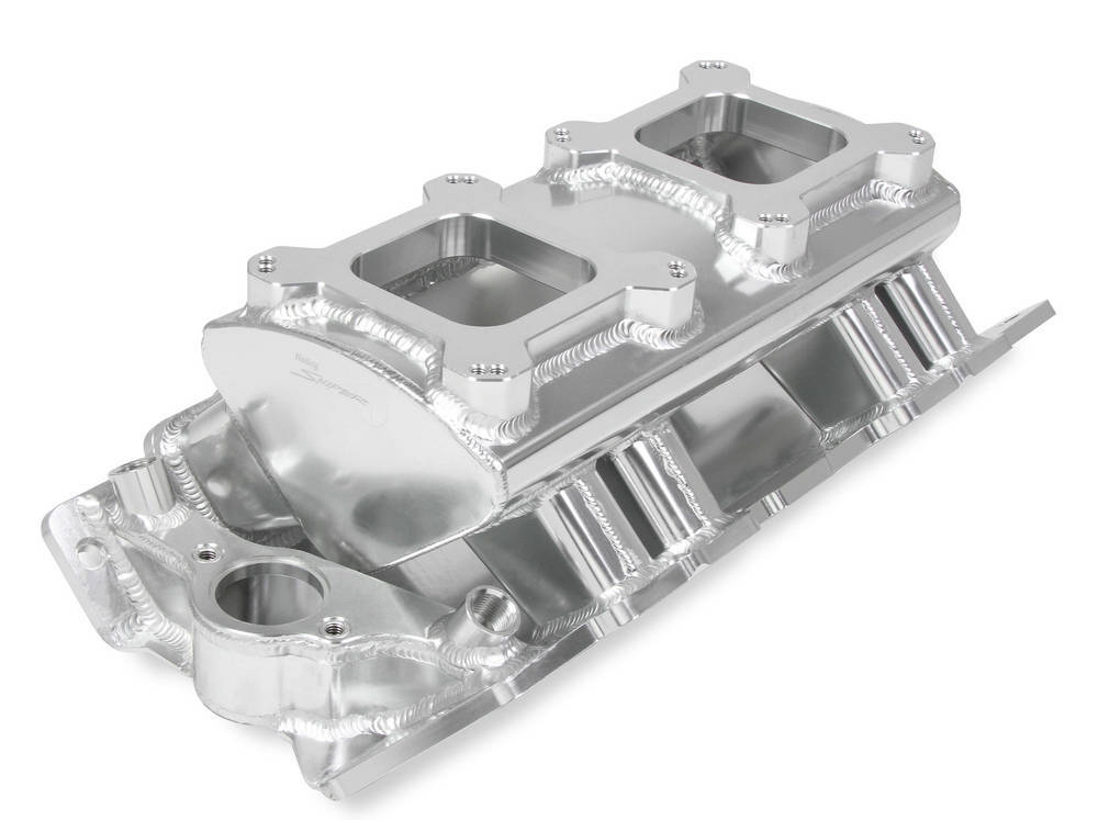 Holley BBC Sniper SM Fabricated Intake Manifold - Carb HLY835061