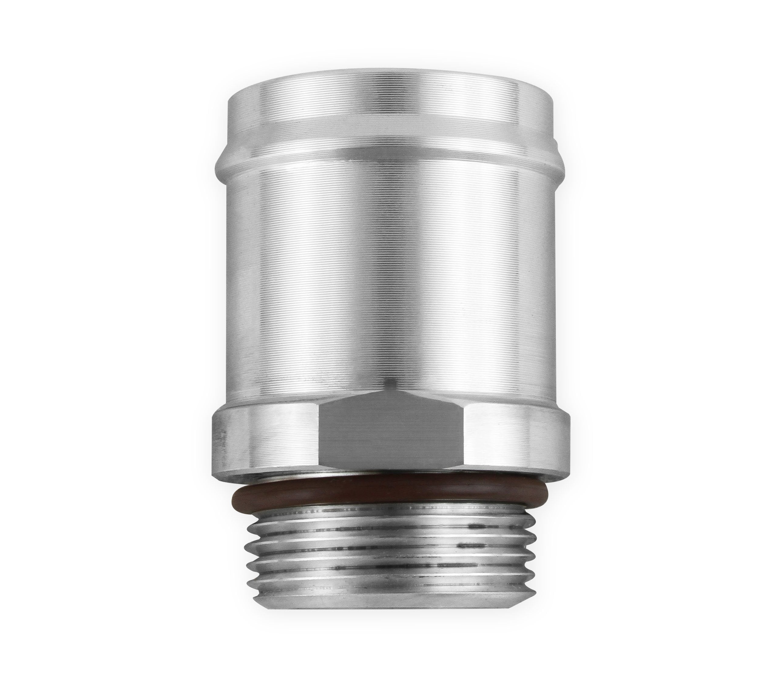 Holley Radiator Hose Fitting 1.5in Hose to #16 ORB HLYFB401