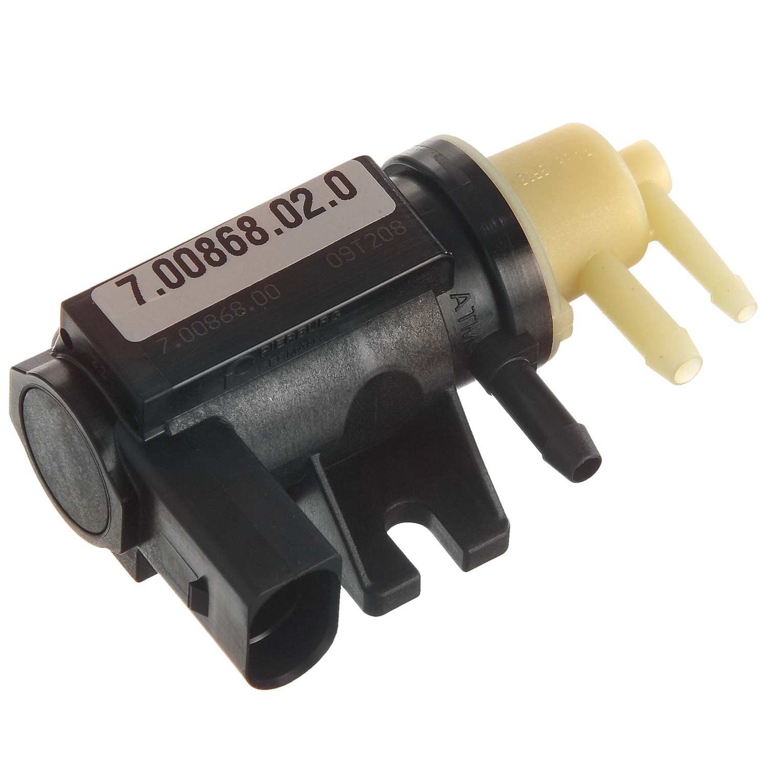 Pierburg Turbocharger Wastegate Vacuum Actuator and Solenoid Connector  top view frsport 7.00868.02.0