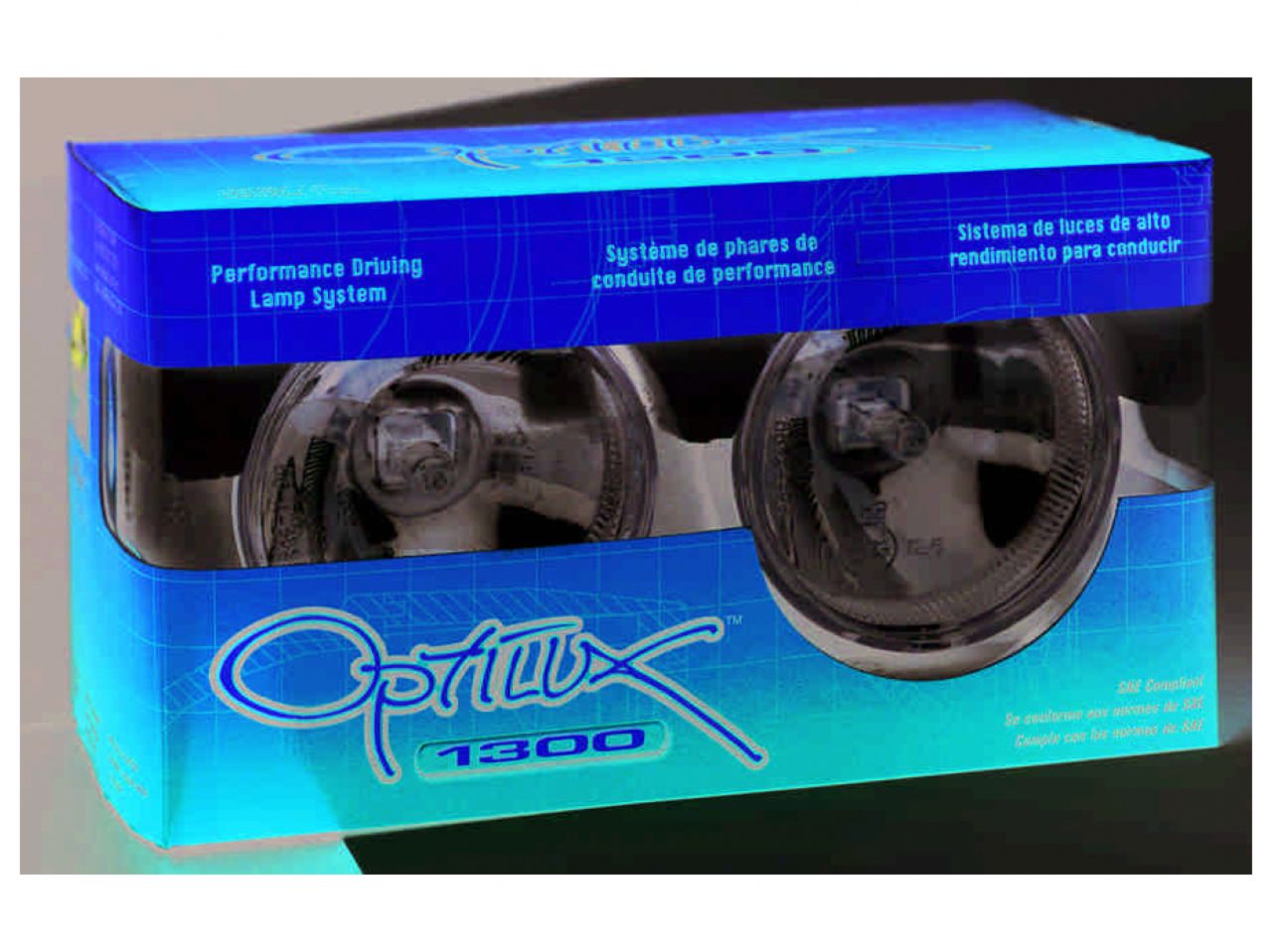Hella Optilux 1300 Round Driving Lamp Kit