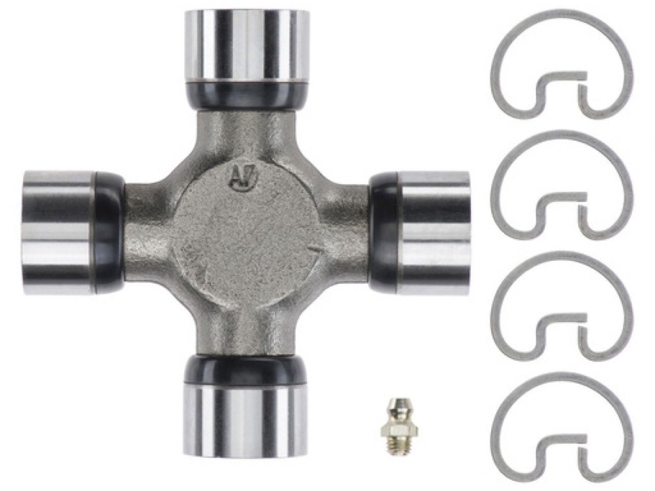 Moog U-Joint:Universal Joint, 1410 Style, Greasable, Steel