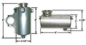 Howe Vertical Surge Tank Clamp On 1.75in HOW342410