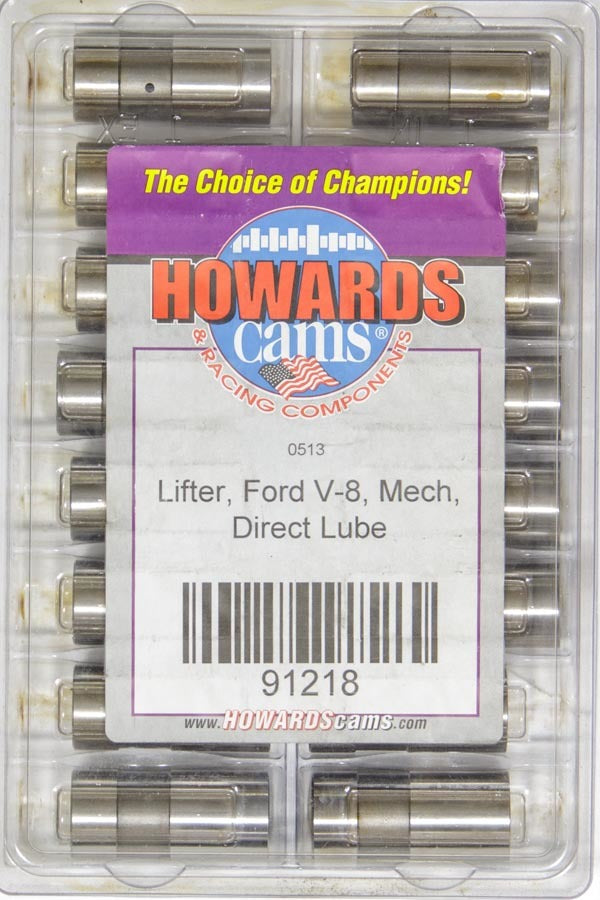 Howards Racing Components Solid Lifters - Ford V8 Direct Lube HRC91218