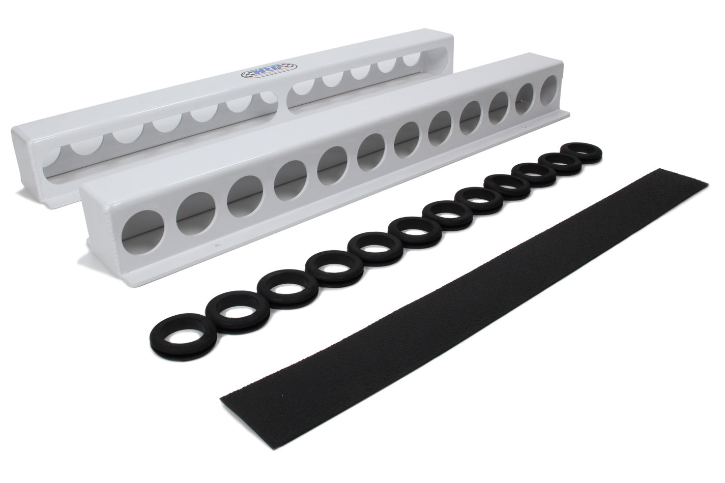 Hepfner Racing Products Torsion Bar Rack Holds 12 Sprint Bars White HRPHRP6350-WHT