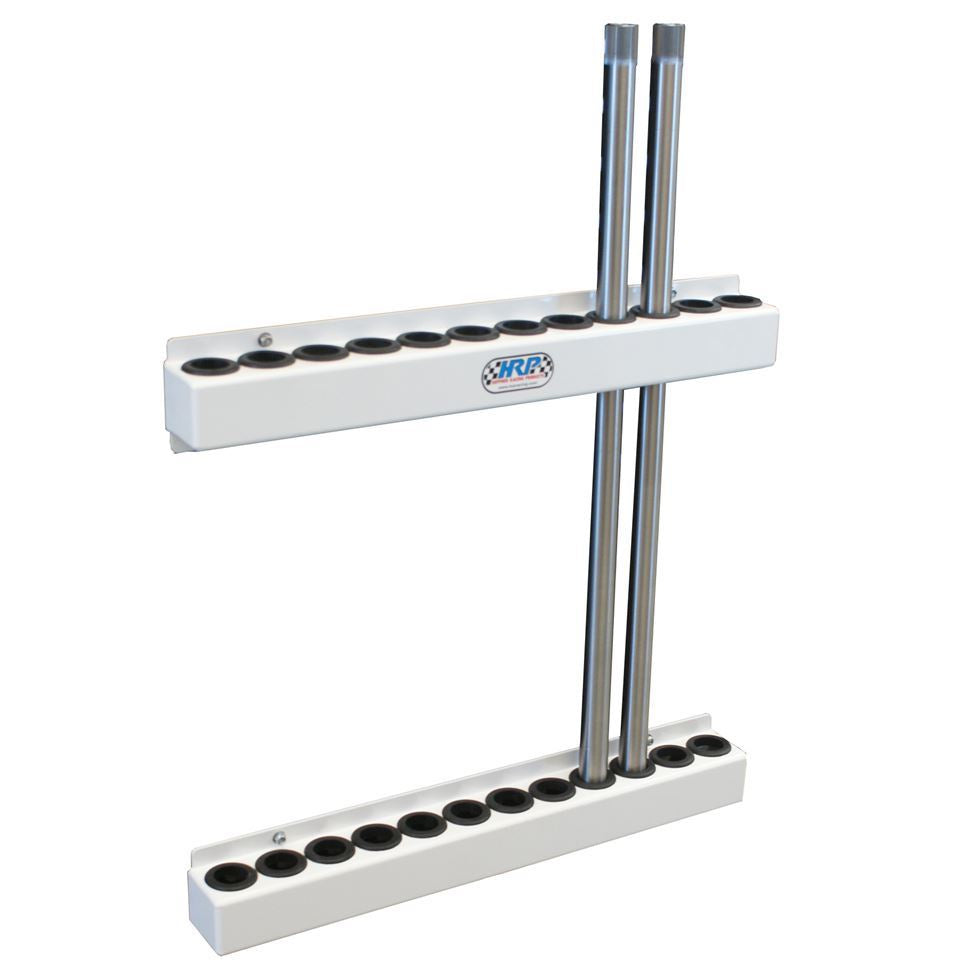 Hepfner Racing Products Torsion Bar Rack for Midget Bars White HRPHRP6351-WHT