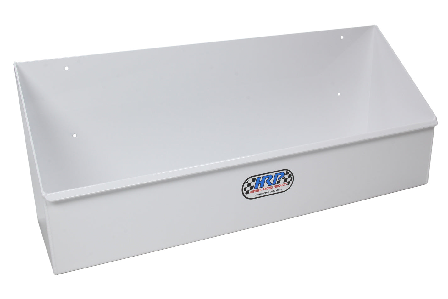 Hepfner Racing Products Gear Shelf Single Row Holds 10 Cases White HRPHRP6518-WHT