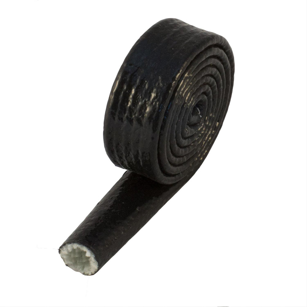 Headshield Products Fire Shield Sleeve Black 1/2 in id x 3 ft Roll HSP210042