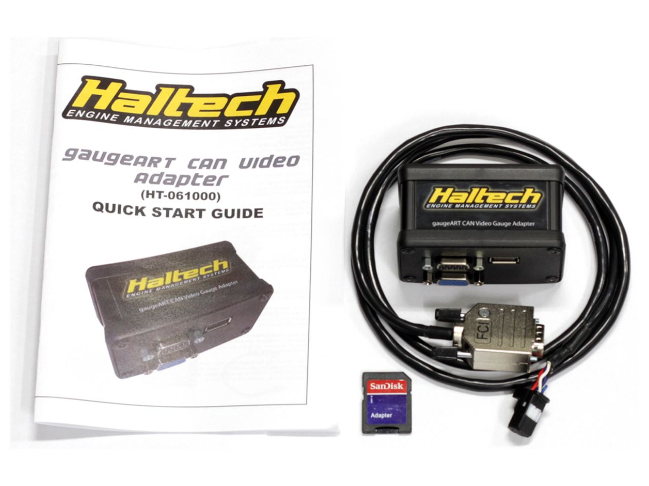 Haltech GaugeART CAN to VGA Video Gauge Adapter