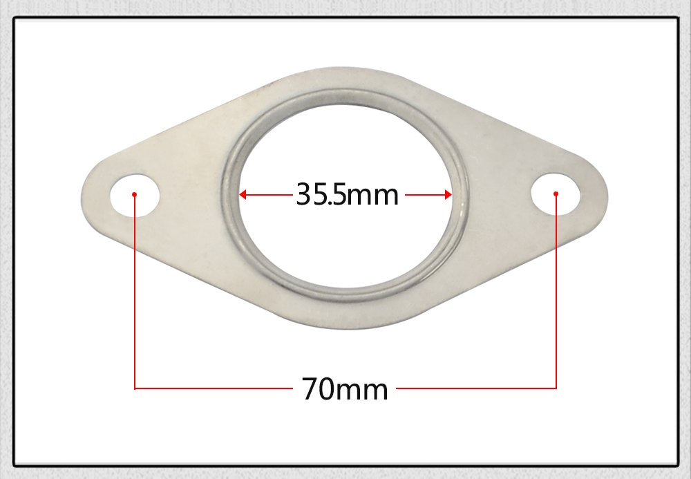 Wastegate 38mm gasket stainless steel 304 gasket