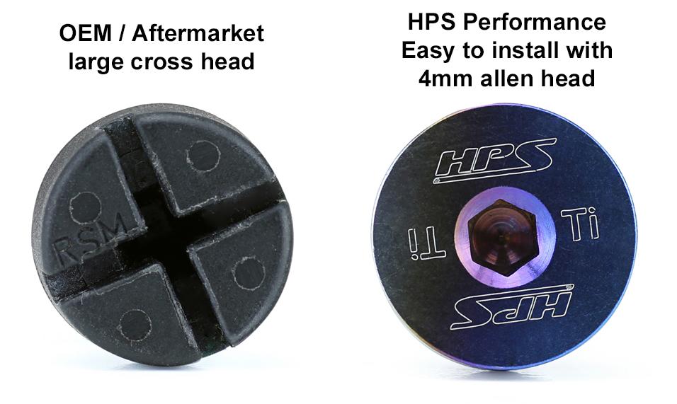 HPS Titanium Coolant Bleed Screw for 2020 Toyota Supra A90