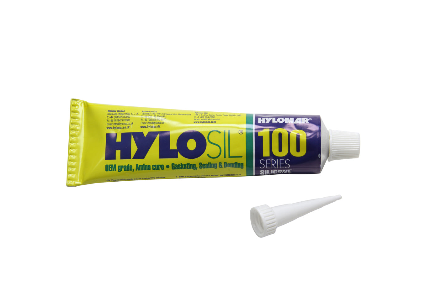 Hylomar LLC Hylosil Black Silicone RTV Sealant 3.0oz Tube HYL61413