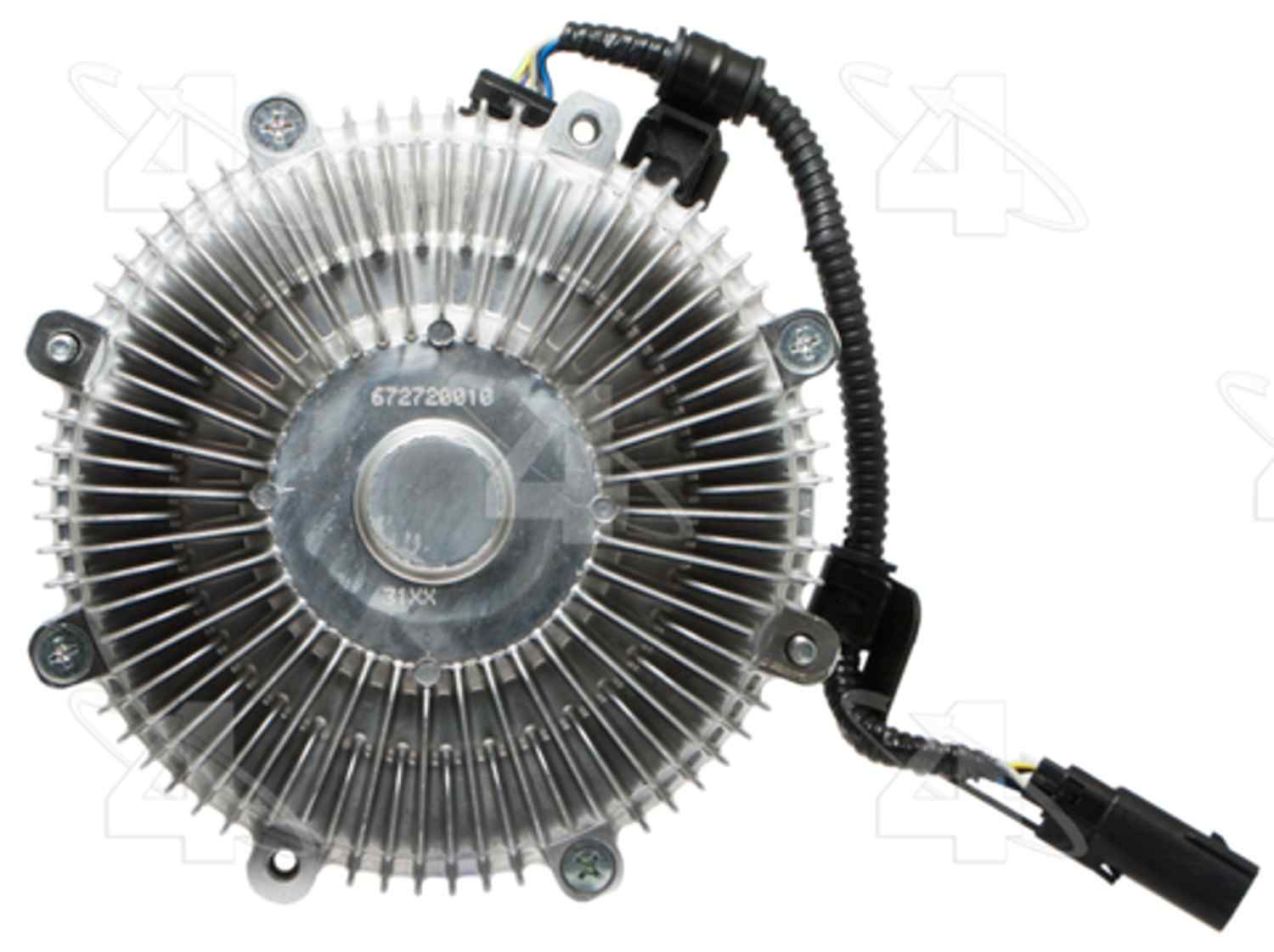 Hayden Reverse Rotation Severe Duty Electronic Fan Clutch  top view frsport 3210