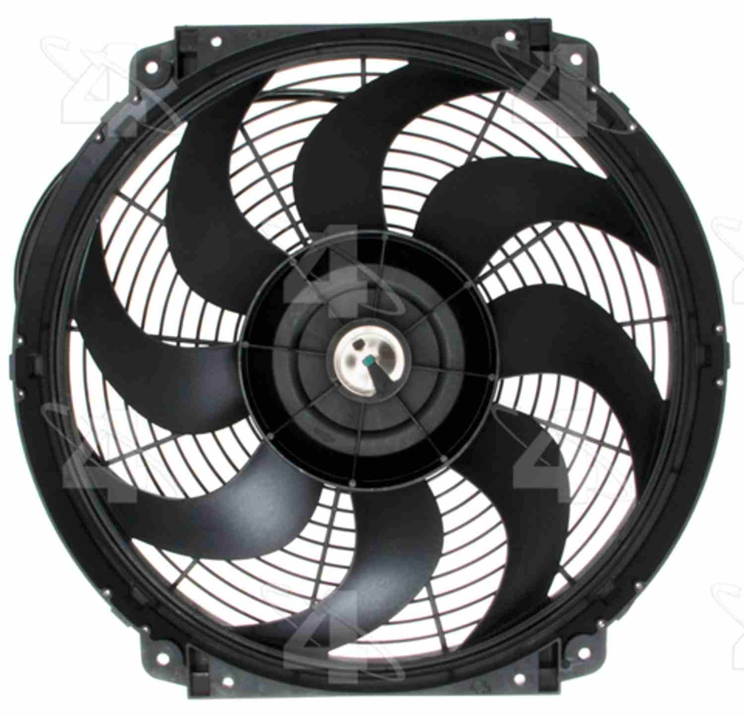 Hayden Electric Fan Kit  top view frsport 3700