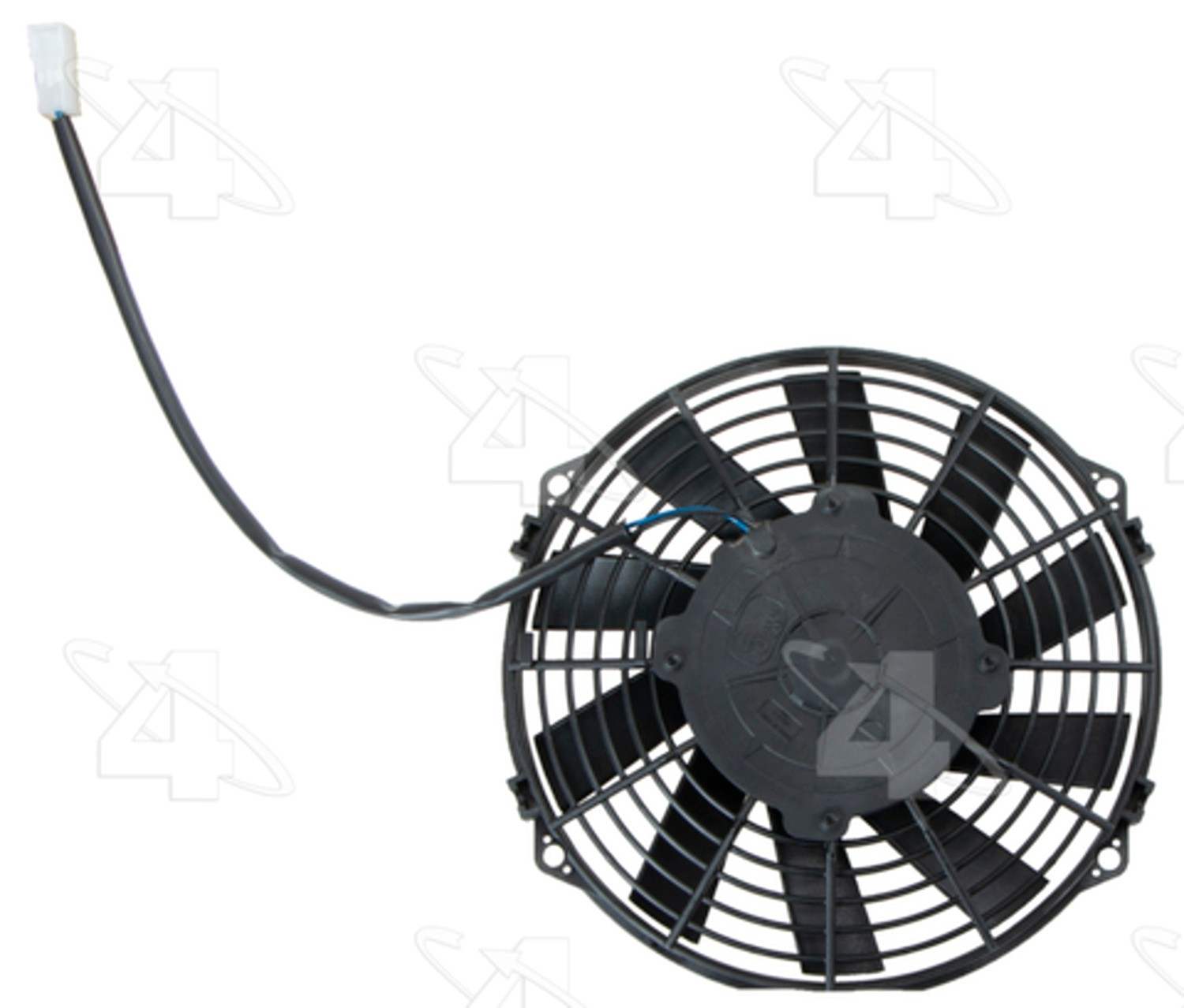 Hayden Super Duty Electric Fan 9" MP Puller  top view frsport 3900