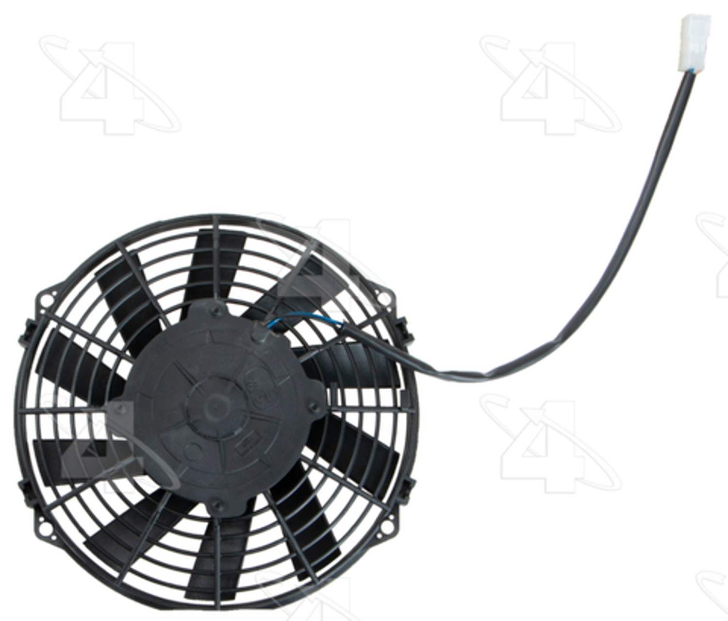 Hayden Super Duty Electric Fan 9" MP Pusher  top view frsport 3901