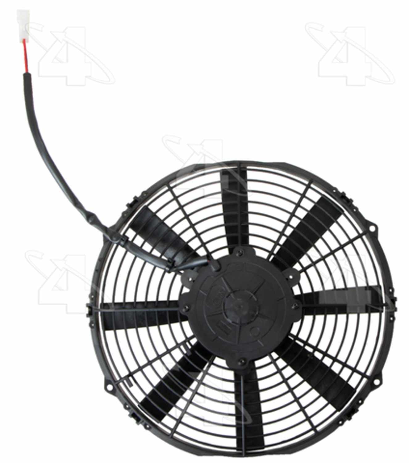 Hayden Super Duty Electric Fan 12" MP Puller  top view frsport 3910