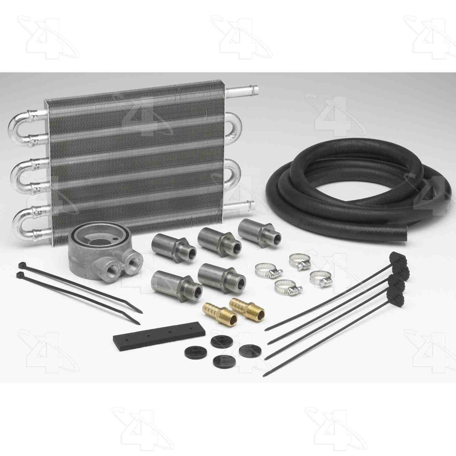 Hayden Ultra-Cool Engine Oil Cooler Kit  top view frsport 459