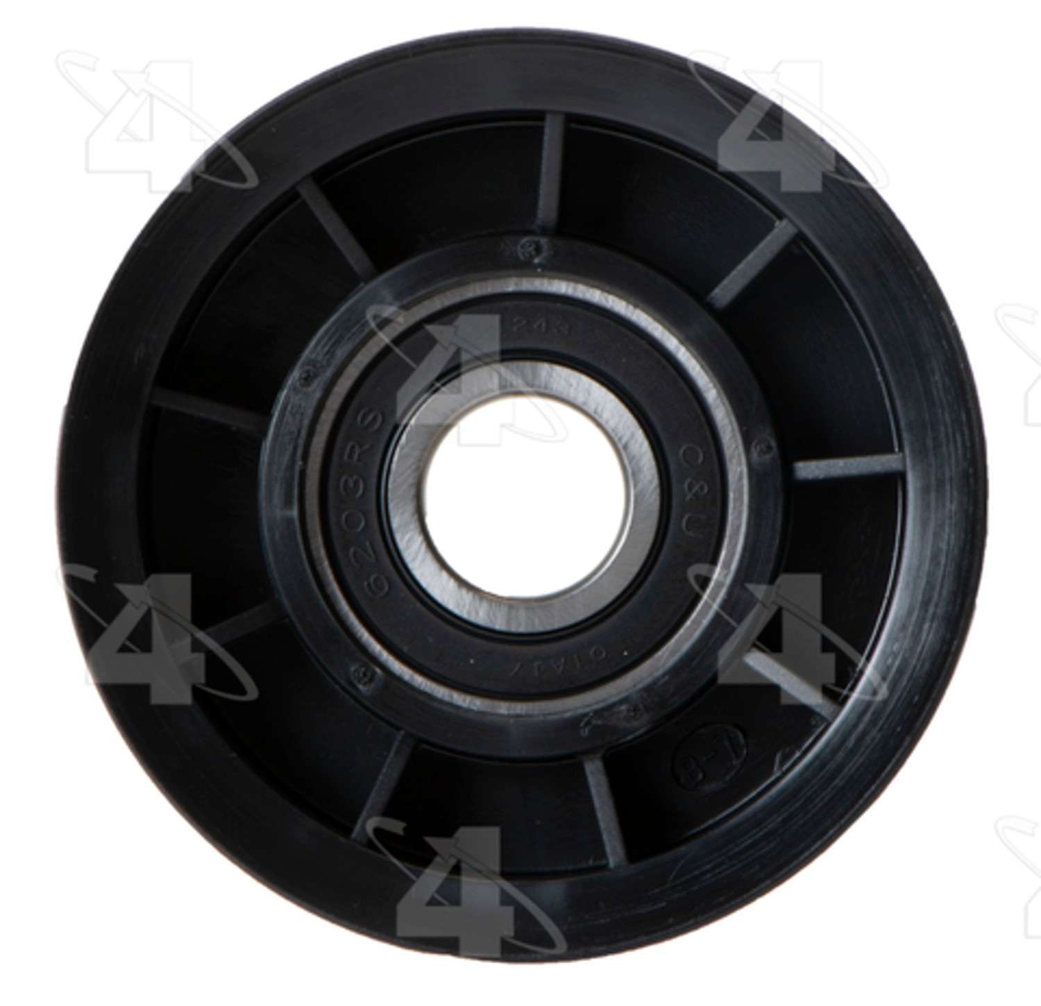 Hayden Idler / Tensioner Pulley  top view frsport 5980