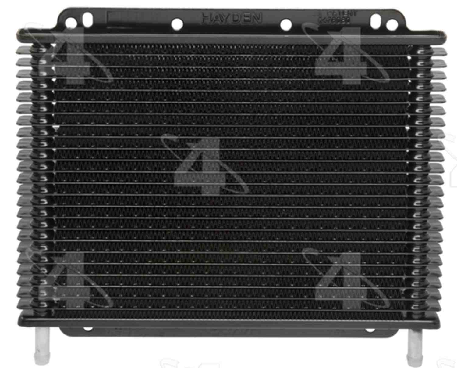 Hayden Rapid-Cool Transmission Oil Cooler  top view frsport 678