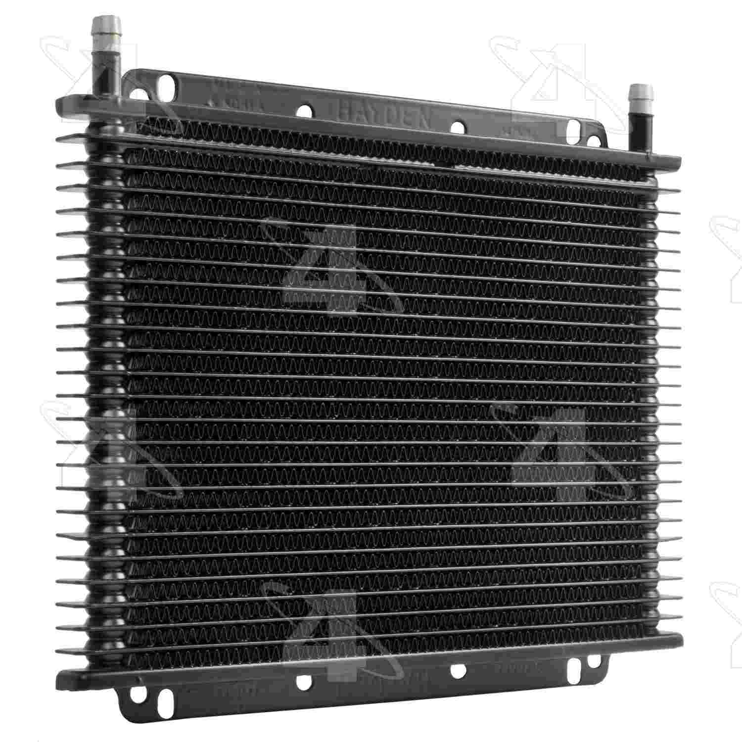 hayden rapid-cool transmission oil cooler with thermal bypass  frsport 698