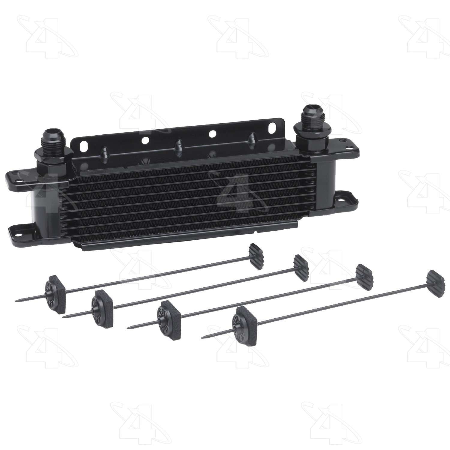 Hayden Rapid-Cool Heavy Duty Oil Cooler  top view frsport 776