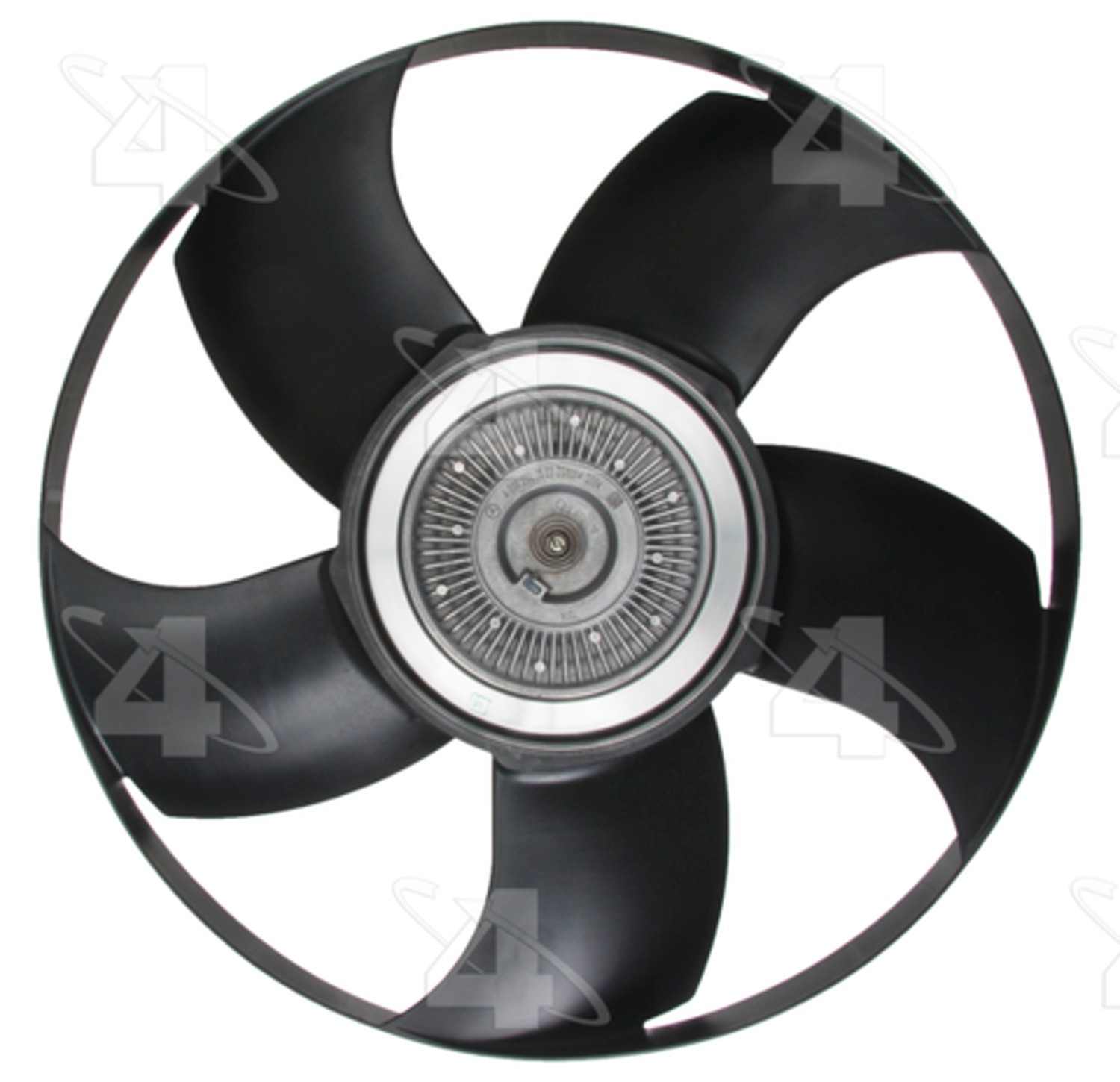 Hayden Reverse Rotation Heavy Duty Thermal Fan Clutch w/ Fan Blade  top view frsport 8301