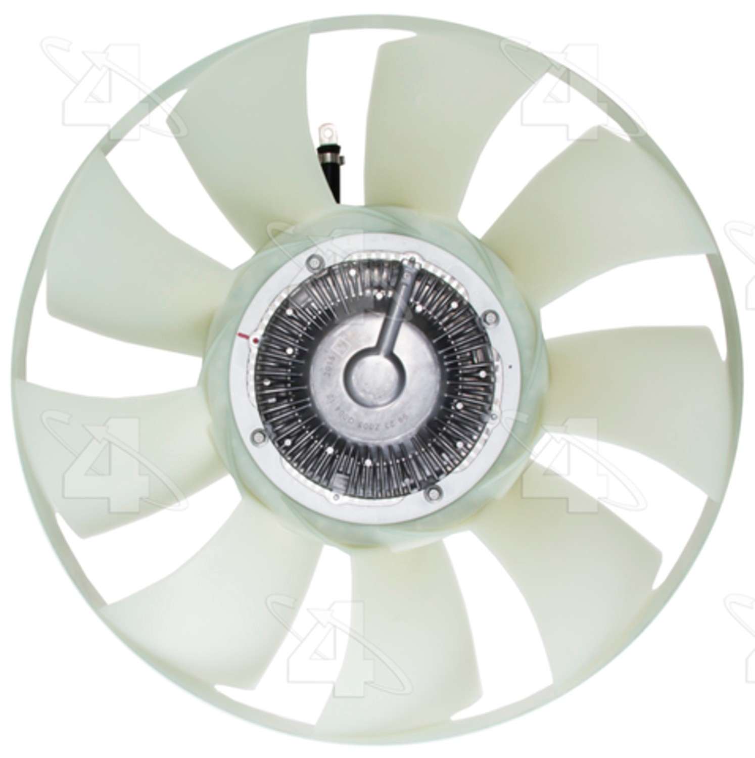 Hayden Standard Rotation Severe Duty Electronic Fan Clutch w/ Fan Blade  top view frsport 8302